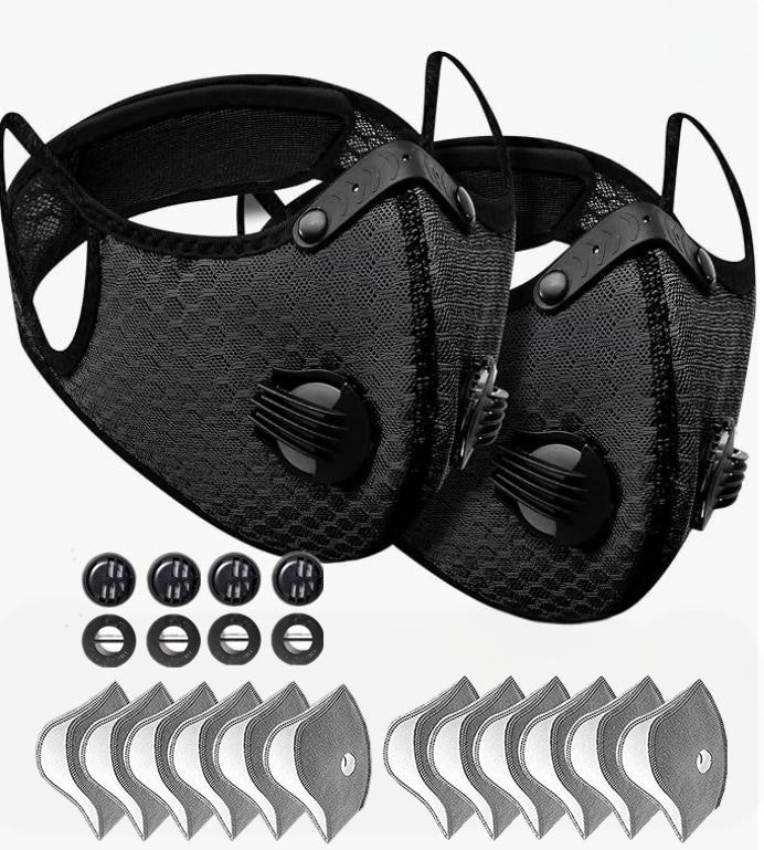 Sport Cycling Mask | Active Carbon Filter | Reusable