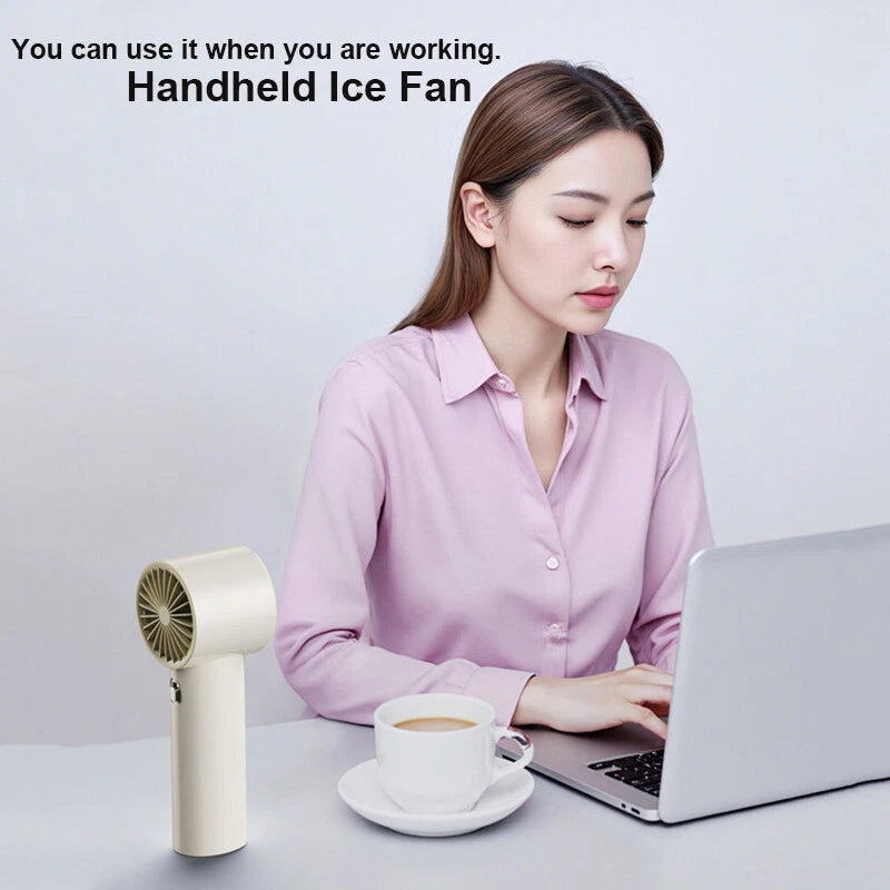 Ice-cool Handheld Fan