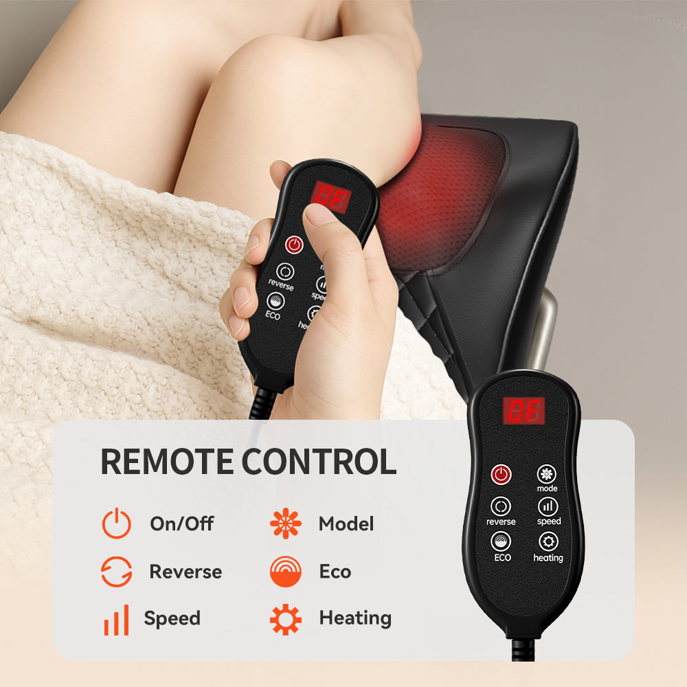 Shiatsu 3D Neck & Back Massage Pillow | Heat | Car & Home
